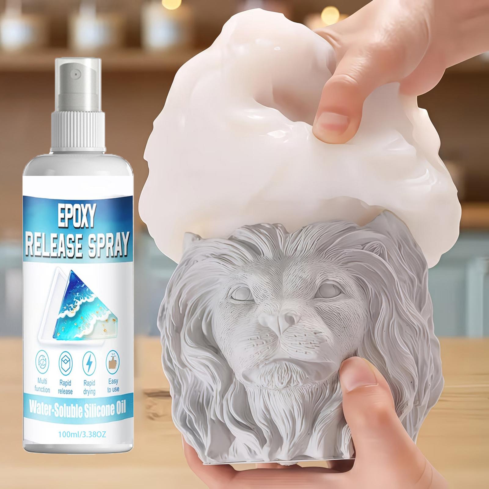 Soap Making Tutorial - 100ml Silicone Release Spray Epoxy Release