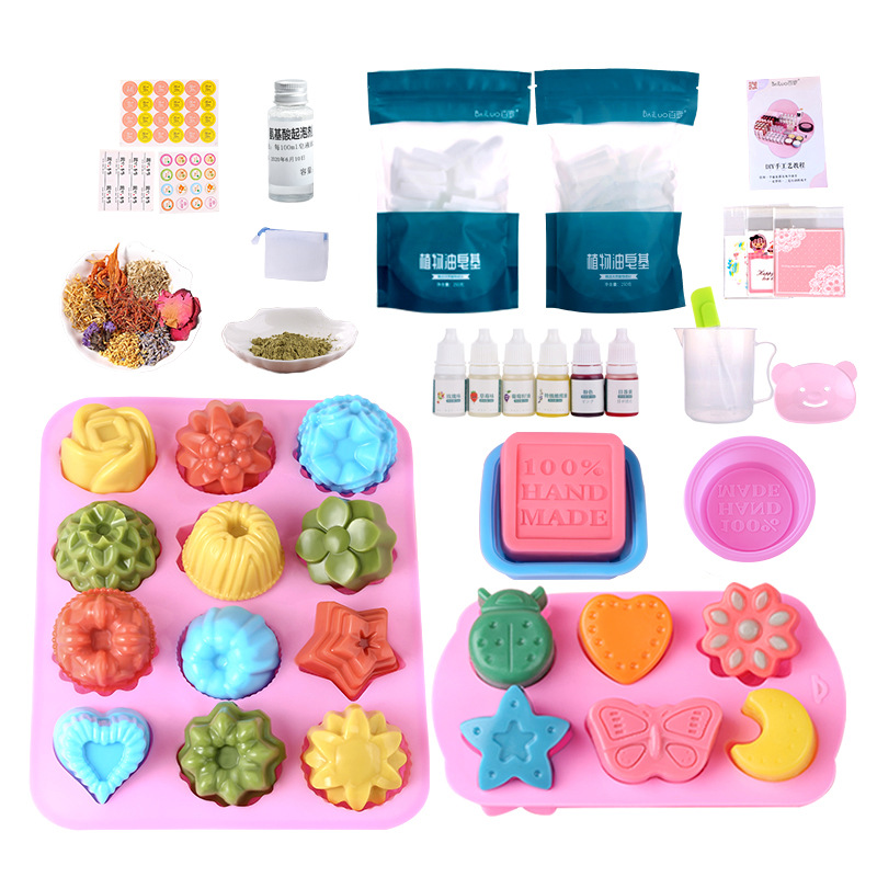 Soap Making Starter Kit - DIY Material Pack Homemade Breast Milk
