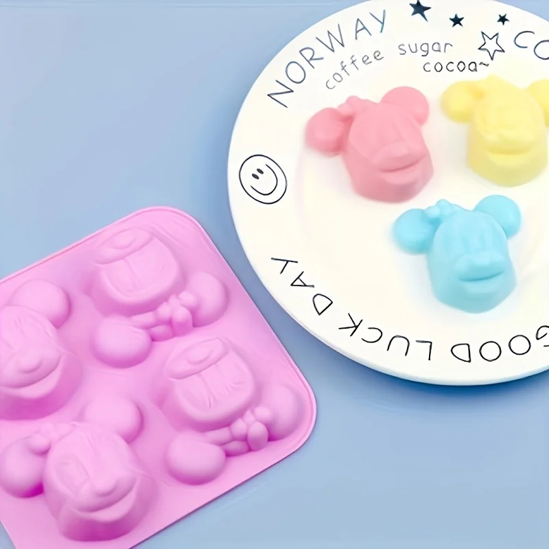Soap Making Kits - 1pc Minnie cartoon mold, ideal for
