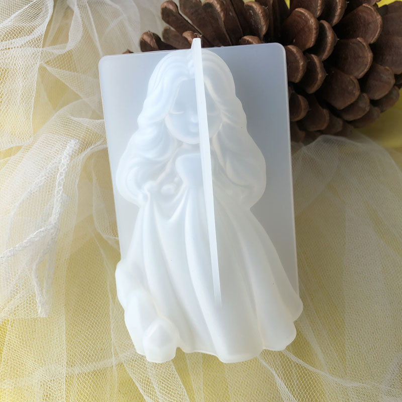 Soap Making Business - 3D Cute Princess Silicone Candle Mould