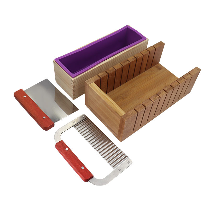 Soap Making Starter Kit - 1.2L Rectangular Silicone Soap Loaf Molds