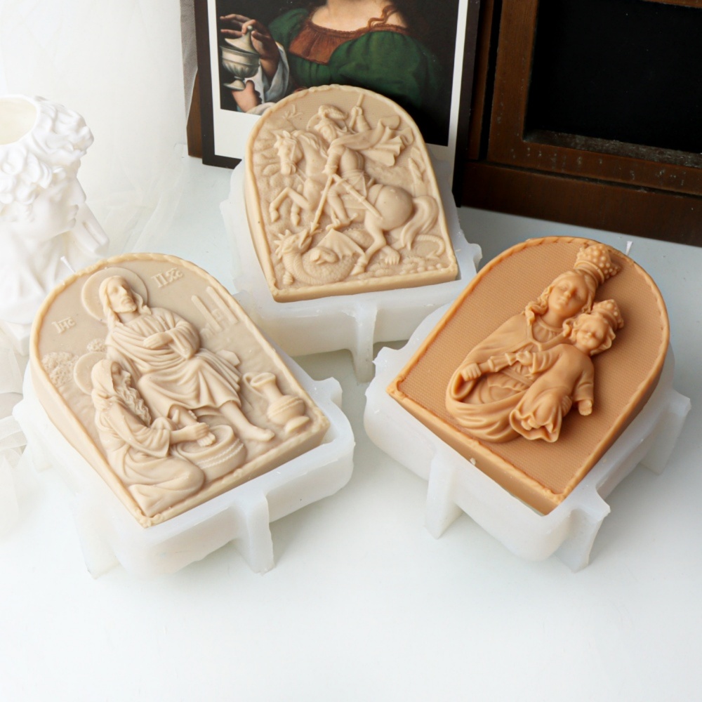 Soap Making Kit For Kids - Gentle Virgin Mary Holding Child Relief