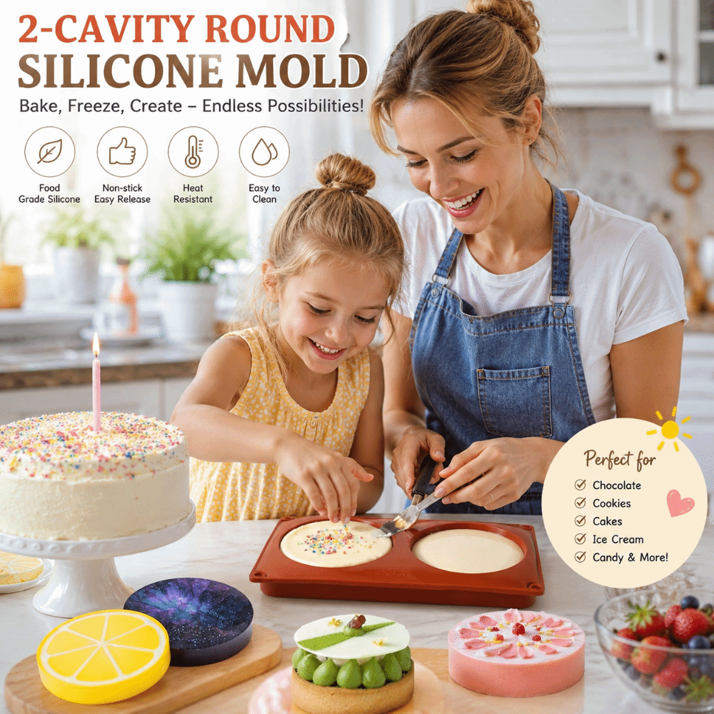 Soap Making Tutorial - Cylinder Shaped Silicone Baking Mold Large