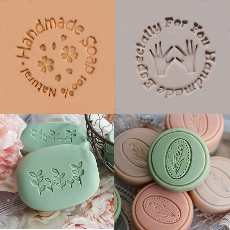 Soap Making Starter Kit - Personalized Custom Soap Stamp Mold, Sealing