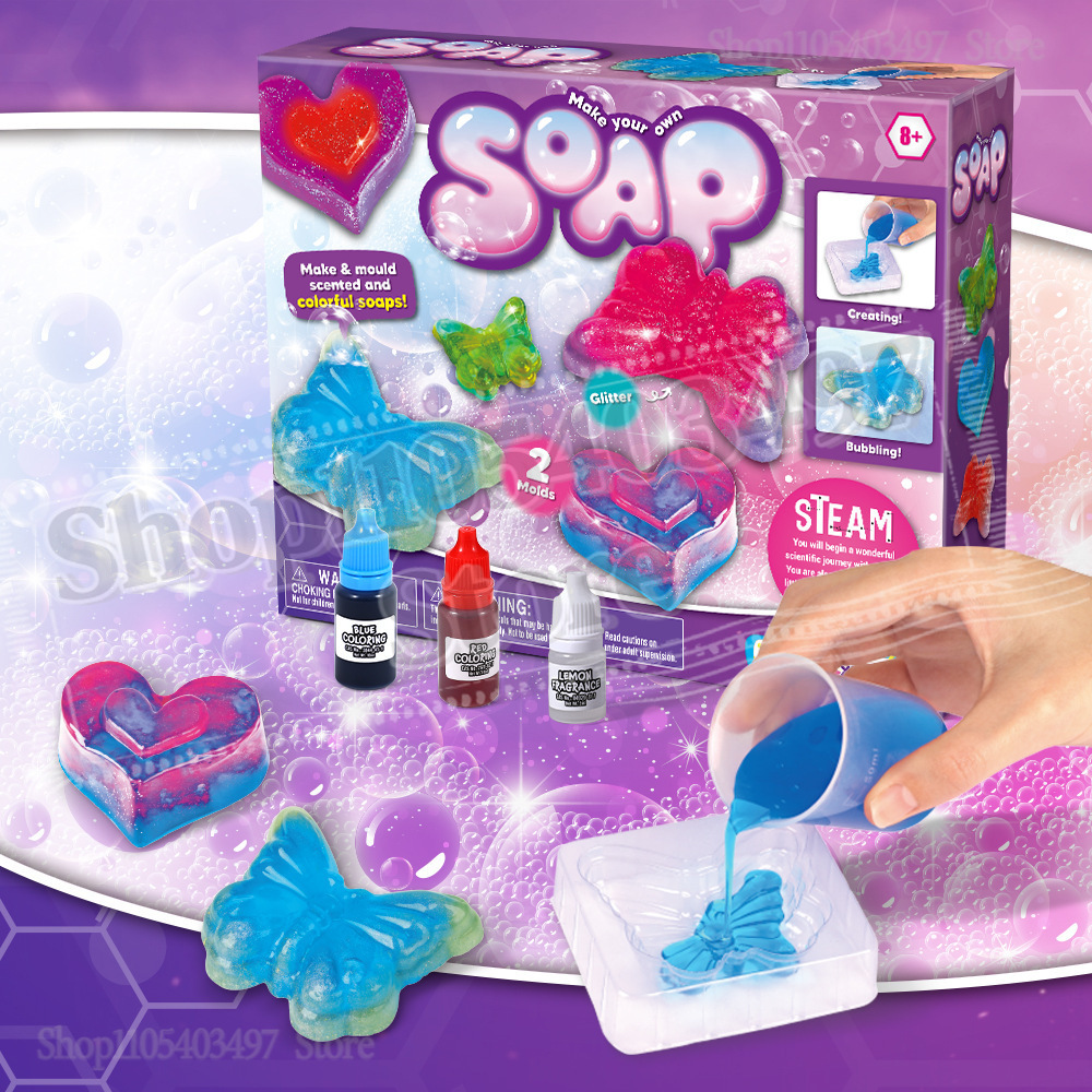 Soap Making Kit For Kids - Multiple Styles Kids DIY Soap Making