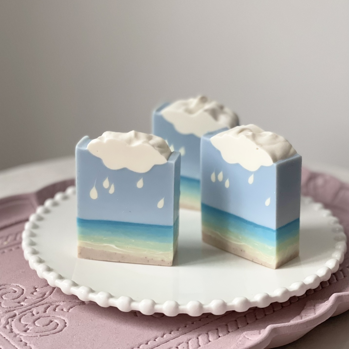 Soap Making Starter Kit - Soap Rib Pattern Picture Tuxture Scraper