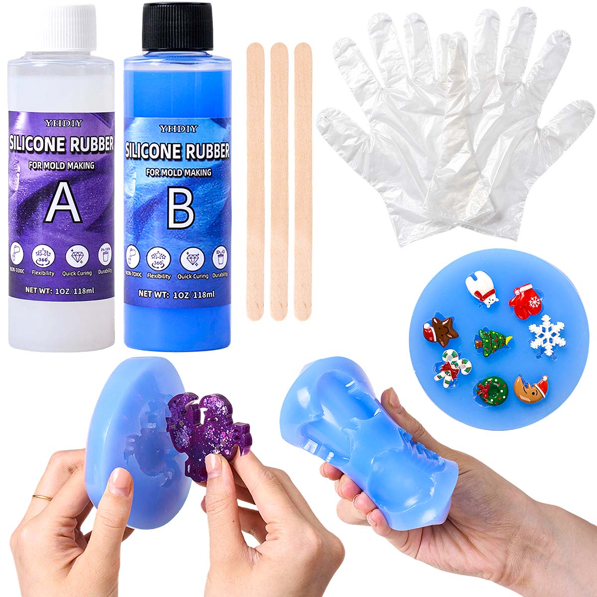 118ml/296ml Silicone Mold Maki - огляд і ціна Soap Making Kits