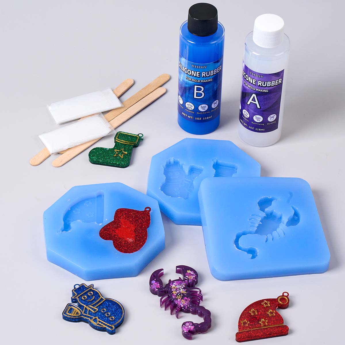118ml/296ml Silicone Mold Maki - огляд і ціна Soap Making Kits