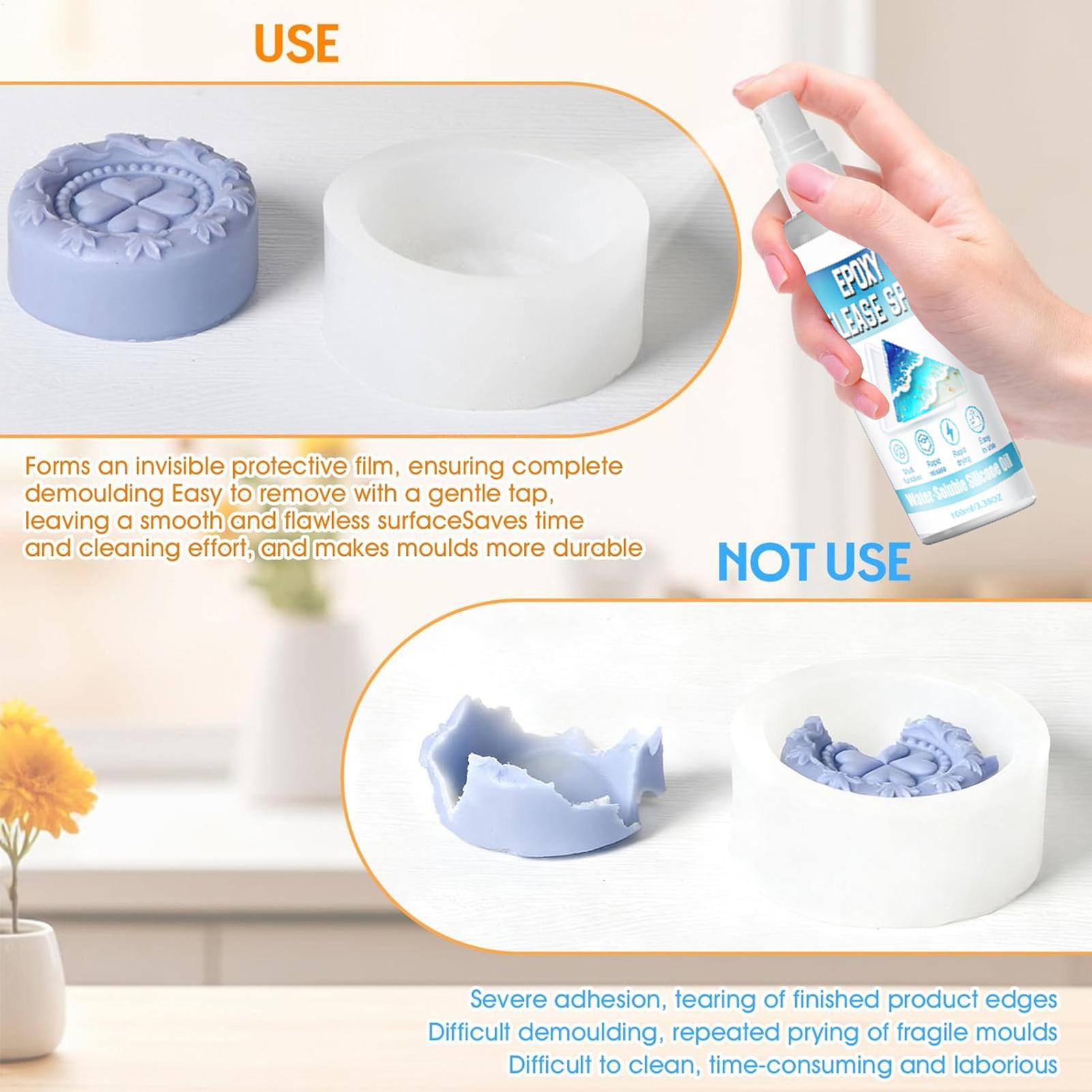 100ml Silicone Release Spray E - огляд і ціна Soap Making Tutorial