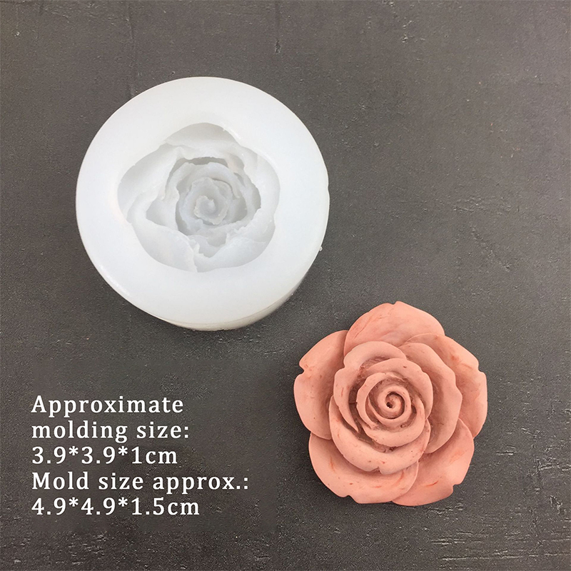 3D Rose Flower Shape Leaf Sili - огляд і ціна Soap Making Kits