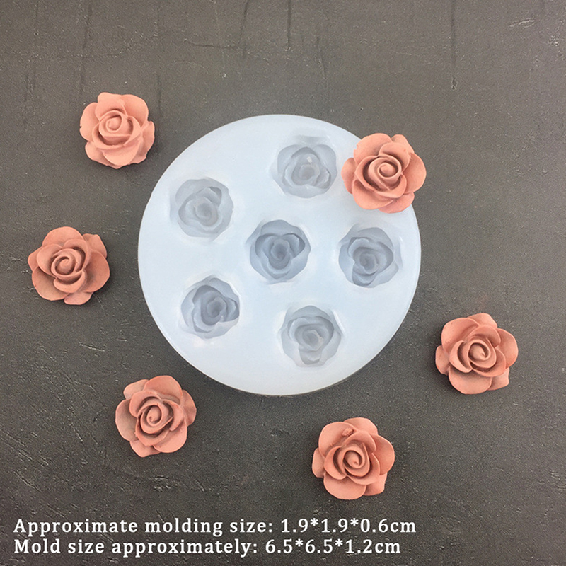 3D Rose Flower Shape Leaf Sili - огляд і ціна Soap Making Kits