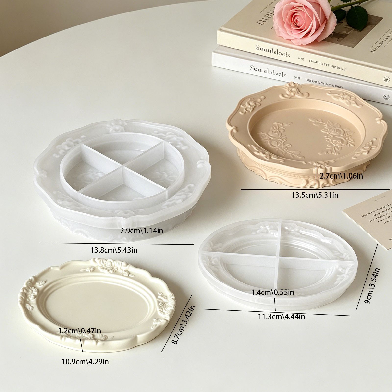 Elegant Vintage Baroque Lace S - огляд і ціна Soap Making Kits