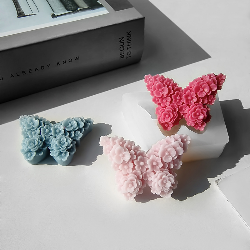 Rose Butterfly Candle Silicone - огляд і ціна Soap Making Business
