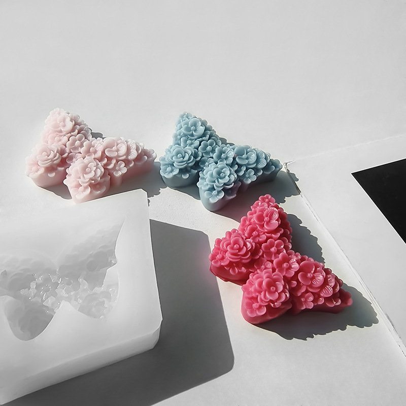 Rose Butterfly Candle Silicone - огляд і ціна Soap Making Business