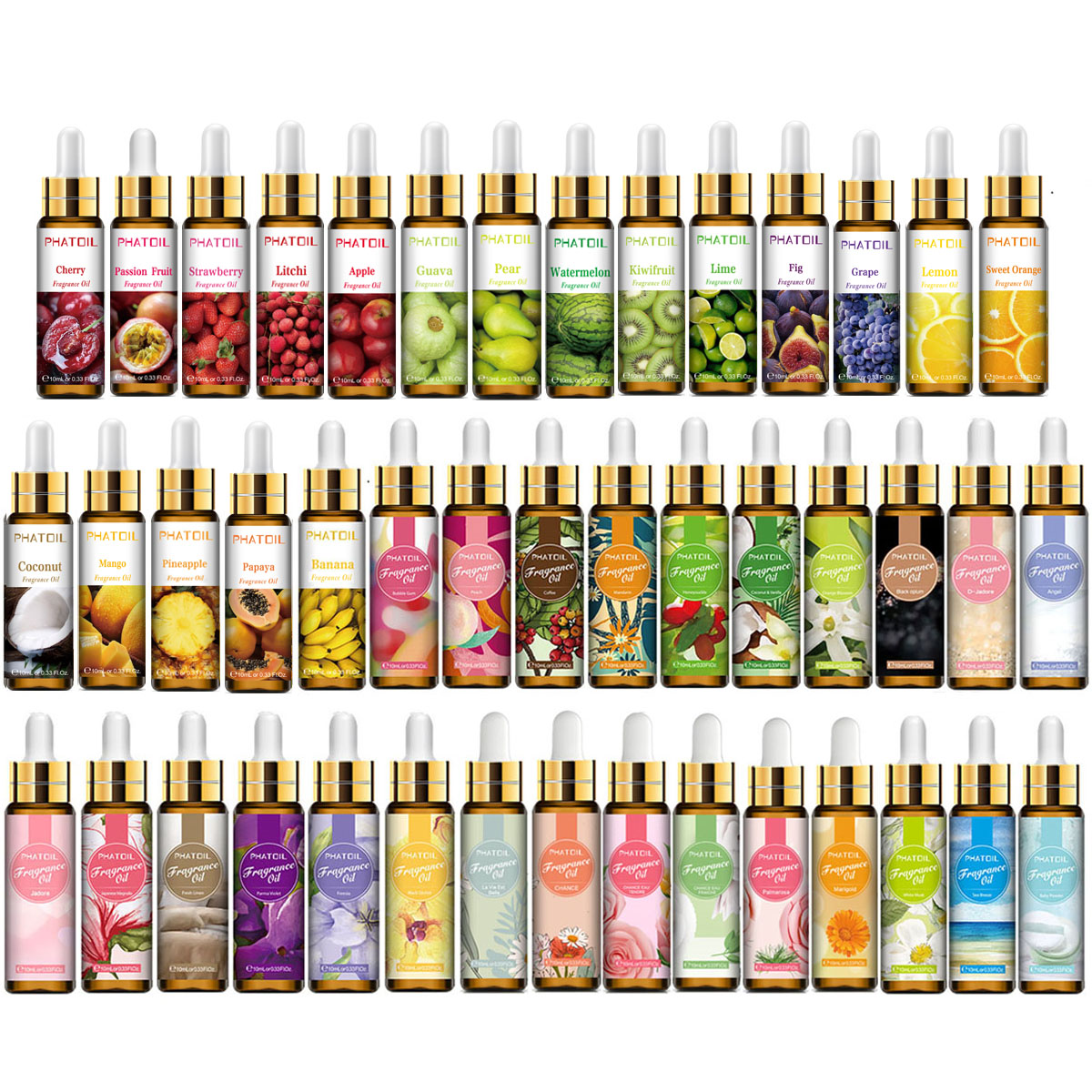 10ml Pure Fruit Flower Aroma F - огляд і ціна Soap Making Ingredients Natural