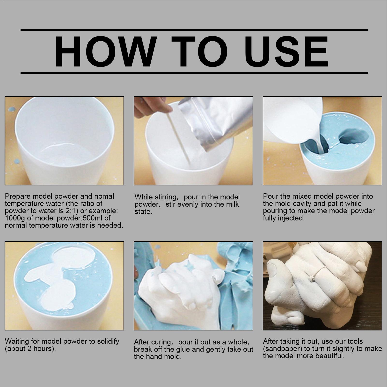 Baby Hand And Foot Casting Kit - огляд і ціна Soap Making Kit For Kids