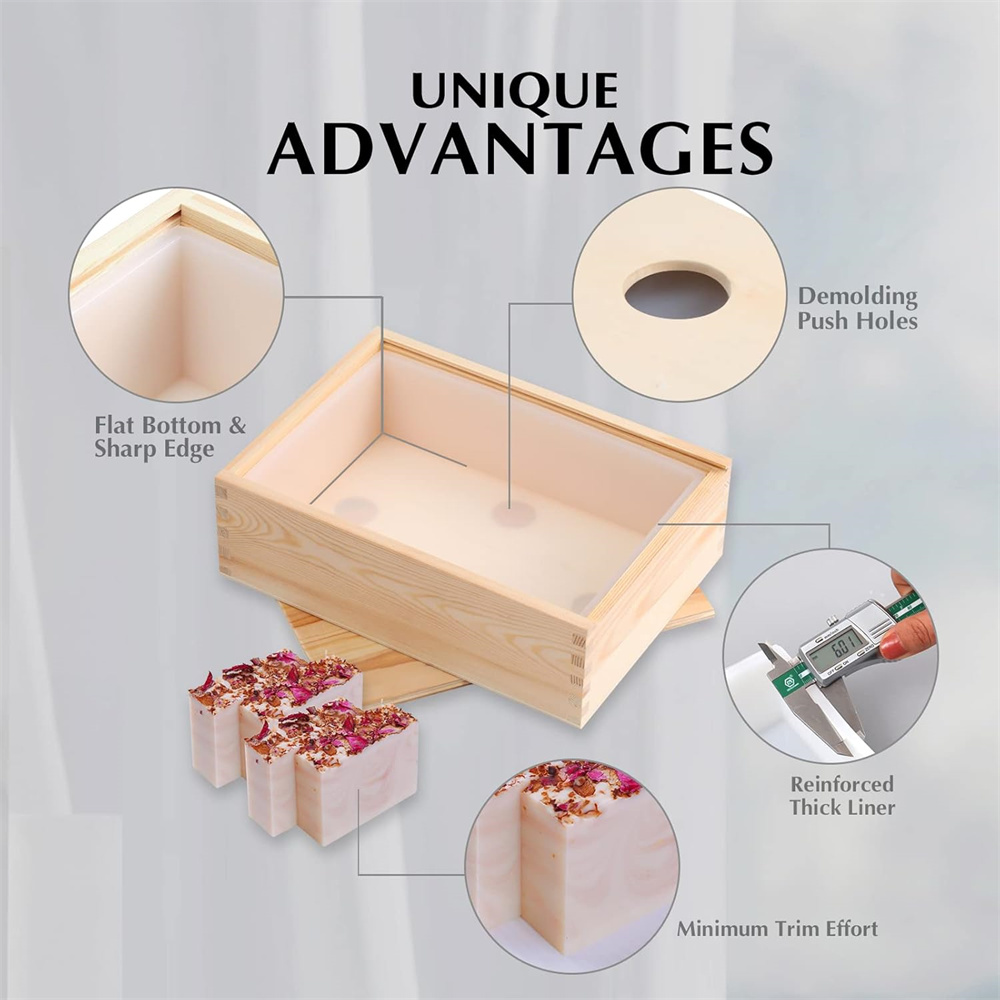 Large Soap Molds Rectangle Sil - огляд і ціна Soap Making Business