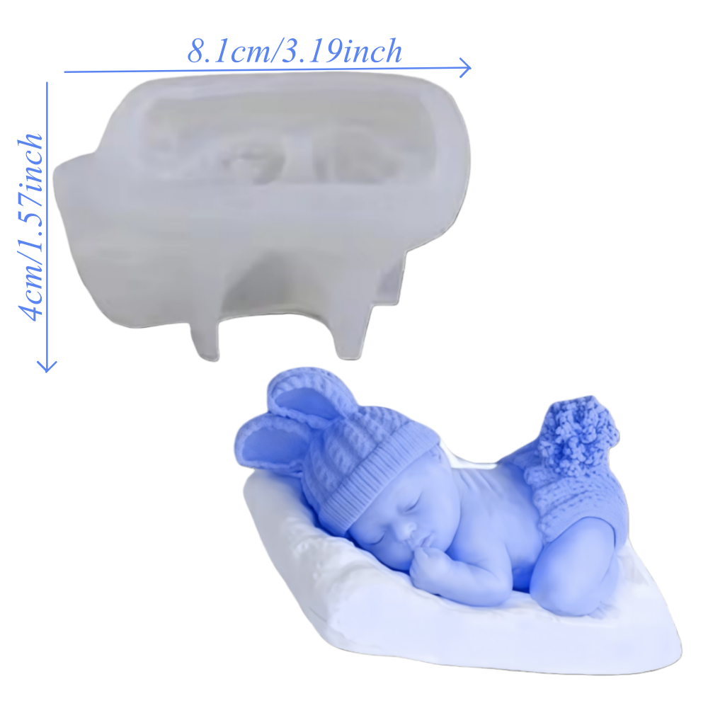 3D Baby in Knit Pants Sleeping - огляд і ціна Soap Making Kit For Kids