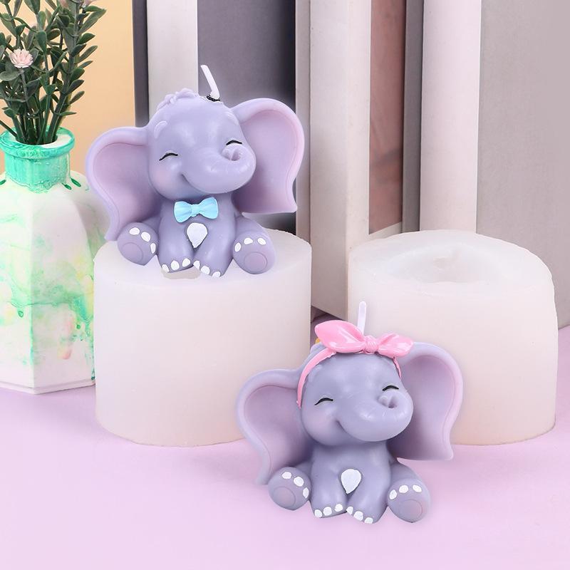 Cute 3D Elephant Silicone Cand - огляд і ціна Soap Making Kits