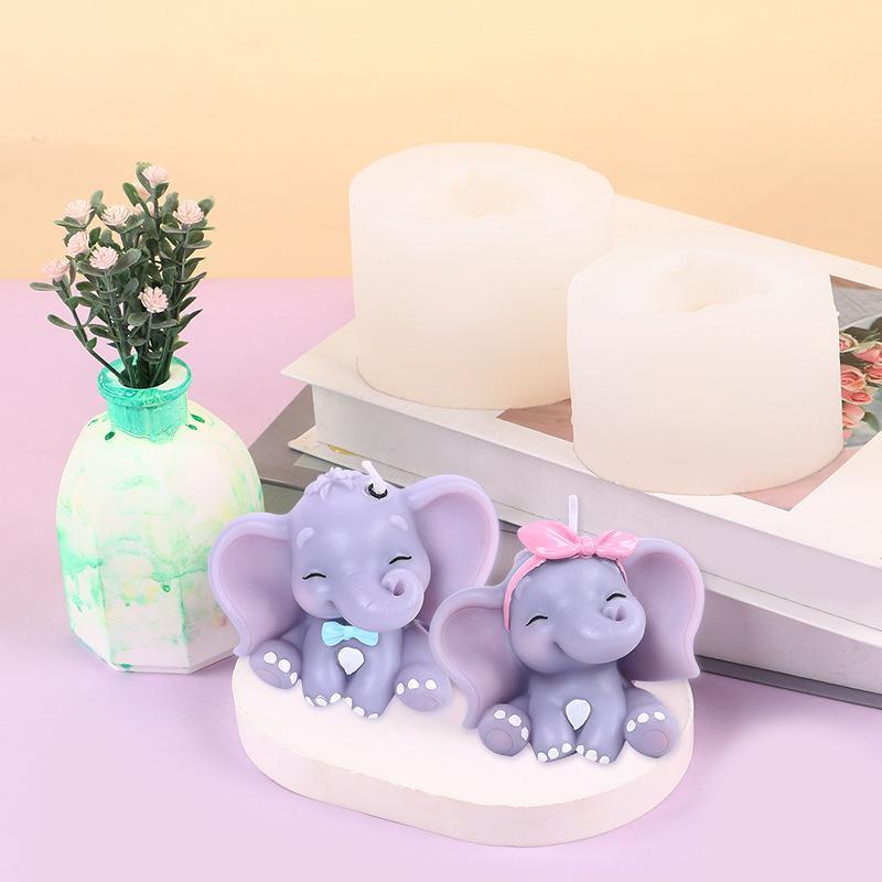 Cute 3D Elephant Silicone Cand - огляд і ціна Soap Making Kits