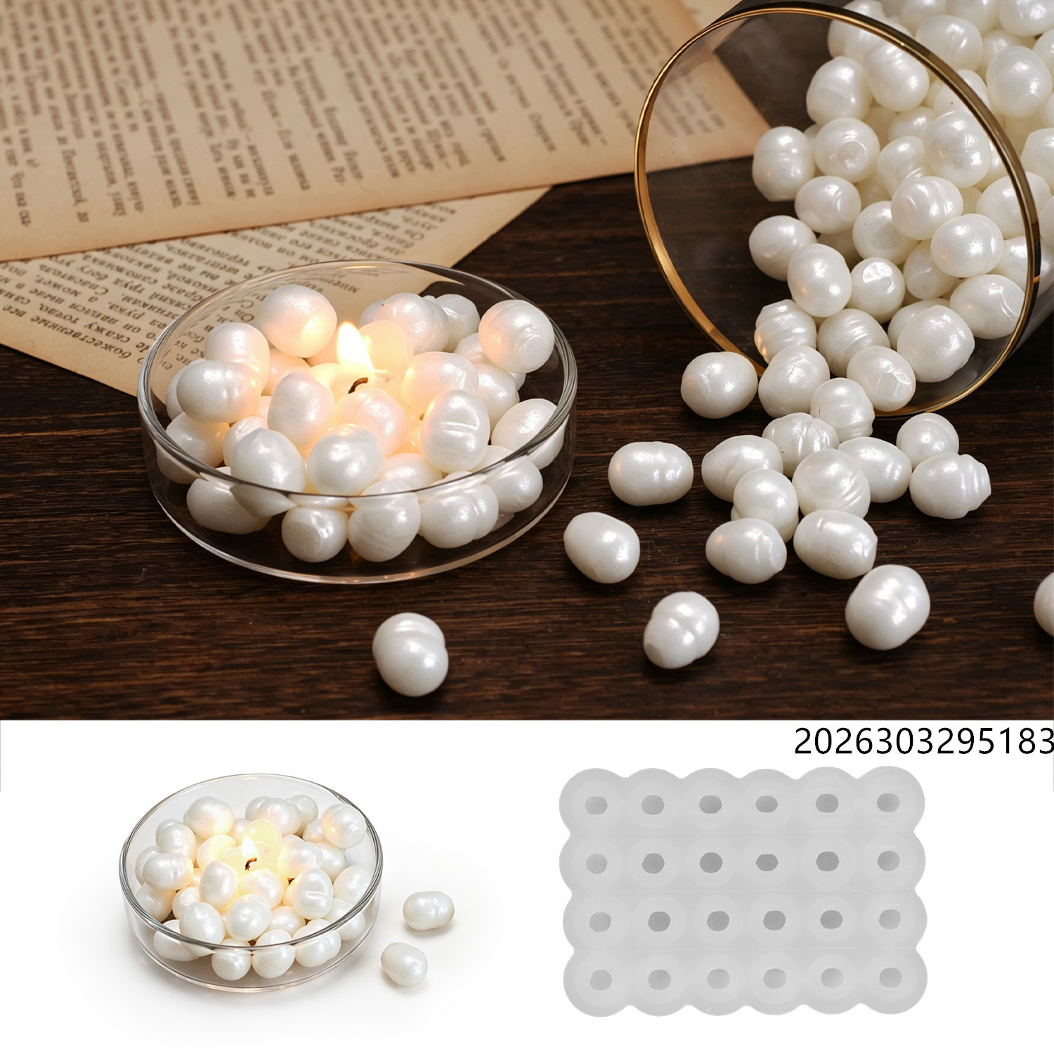 Healing Ocean Pearl Mirror Wax - огляд і ціна Soap Making Kits