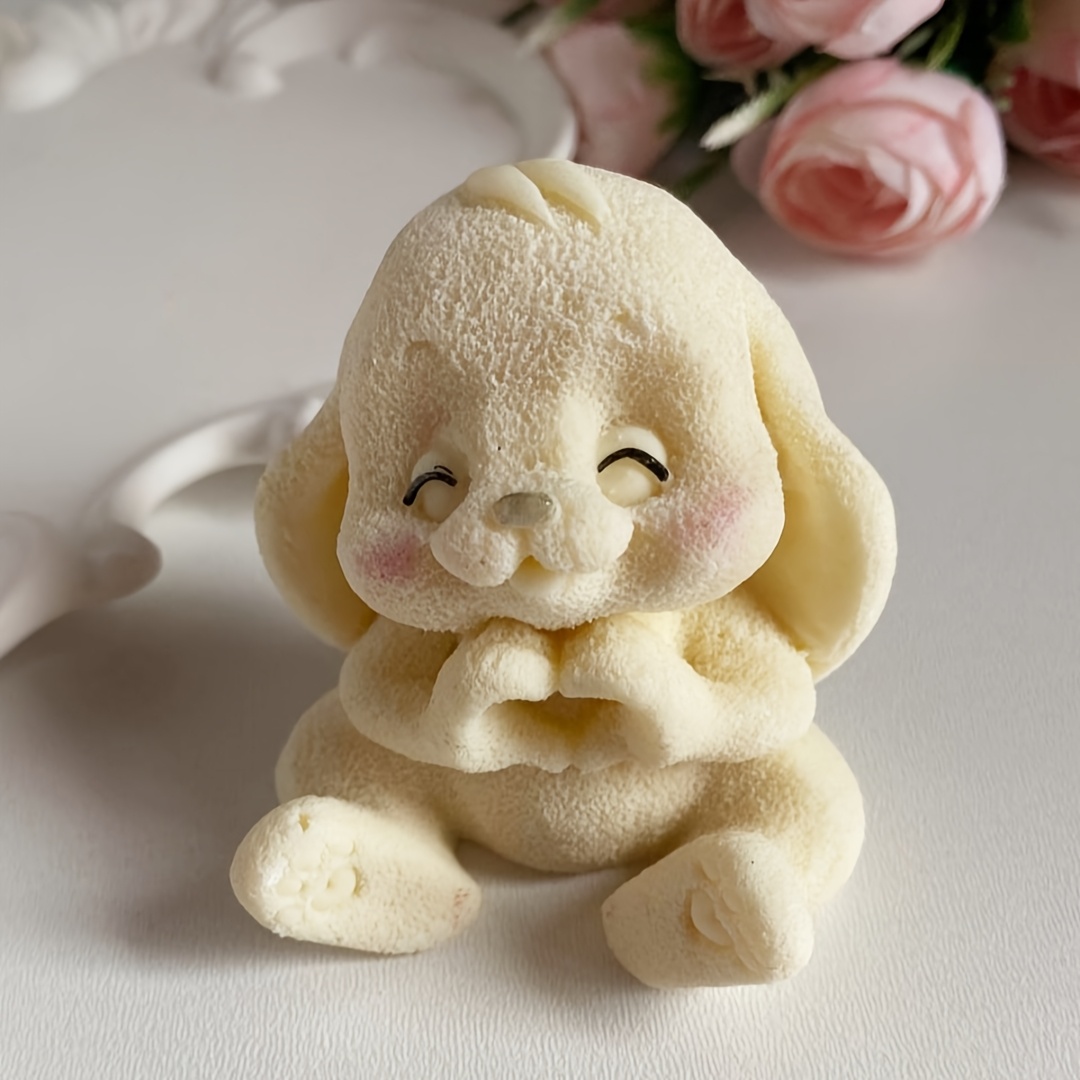 1pc Adorable Rabbit Resin Sili - огляд і ціна Soap Making Kits