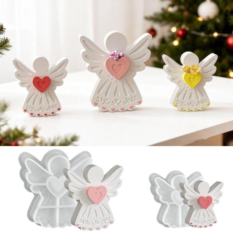 Love Angel Gypsum Mold Candle  - огляд і ціна Soap Making Kits
