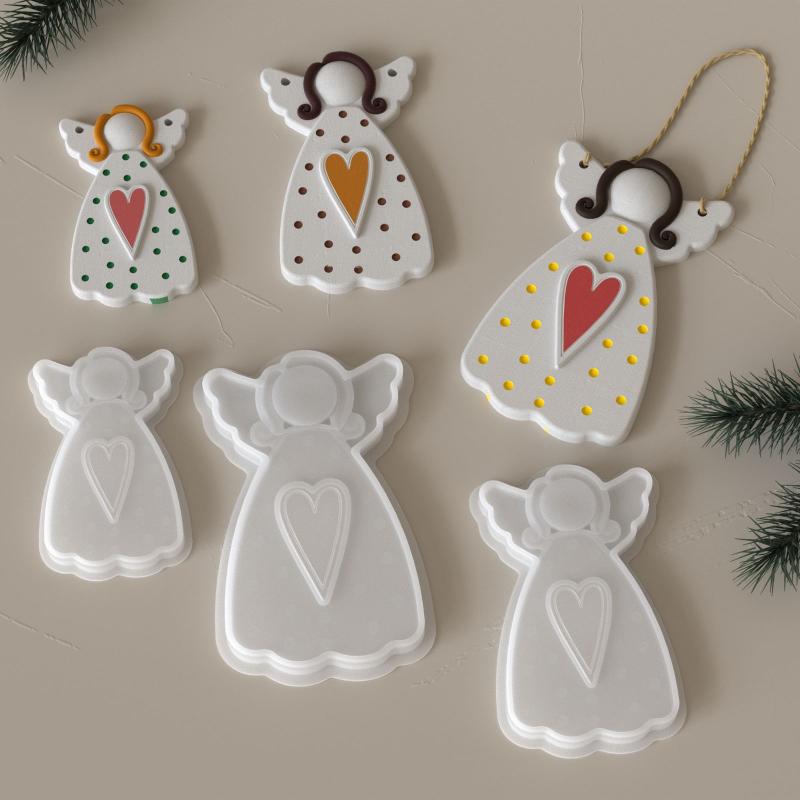Love Angel Gypsum Mold Candle  - огляд і ціна Soap Making Kits