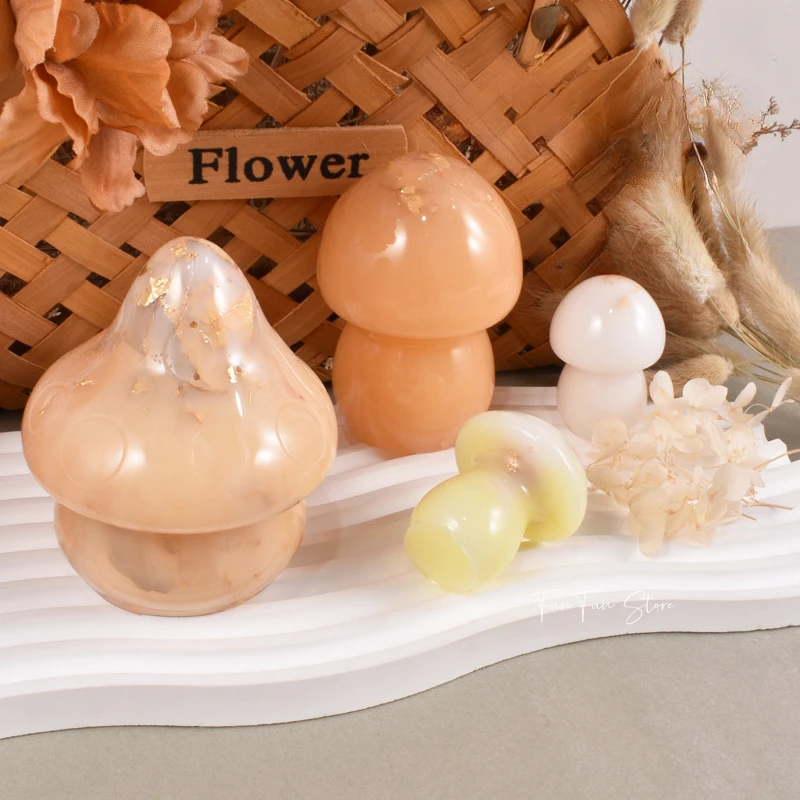 3D Mushroom Candle Silicone Mo - огляд і ціна Soap Making Business