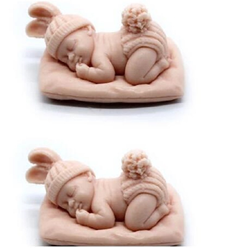 3D Sleep Baby Candle Silicone  - огляд і ціна Soap Making Kit For Kids