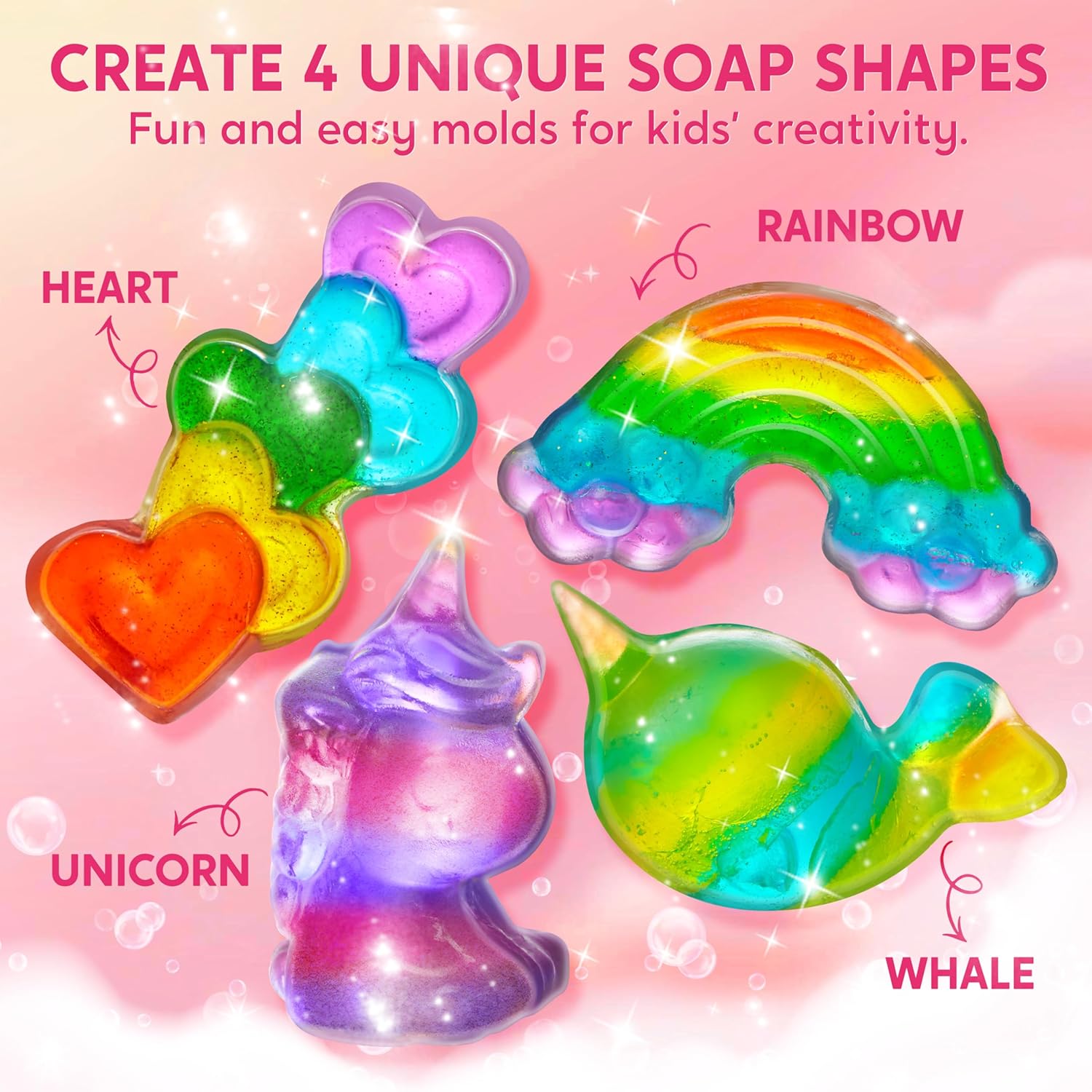 JOYFY Unicorn Soap Making Kit  - огляд і ціна Soap Making Kit For Kids