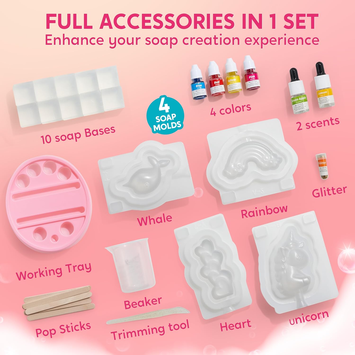 JOYFY Unicorn Soap Making Kit  - огляд і ціна Soap Making Kit For Kids