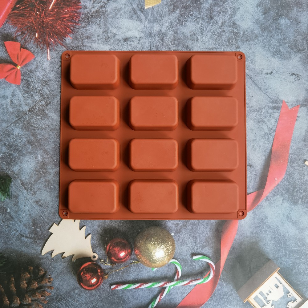 12 Cavity Square Silicone Soap - огляд і ціна Soap Making Business