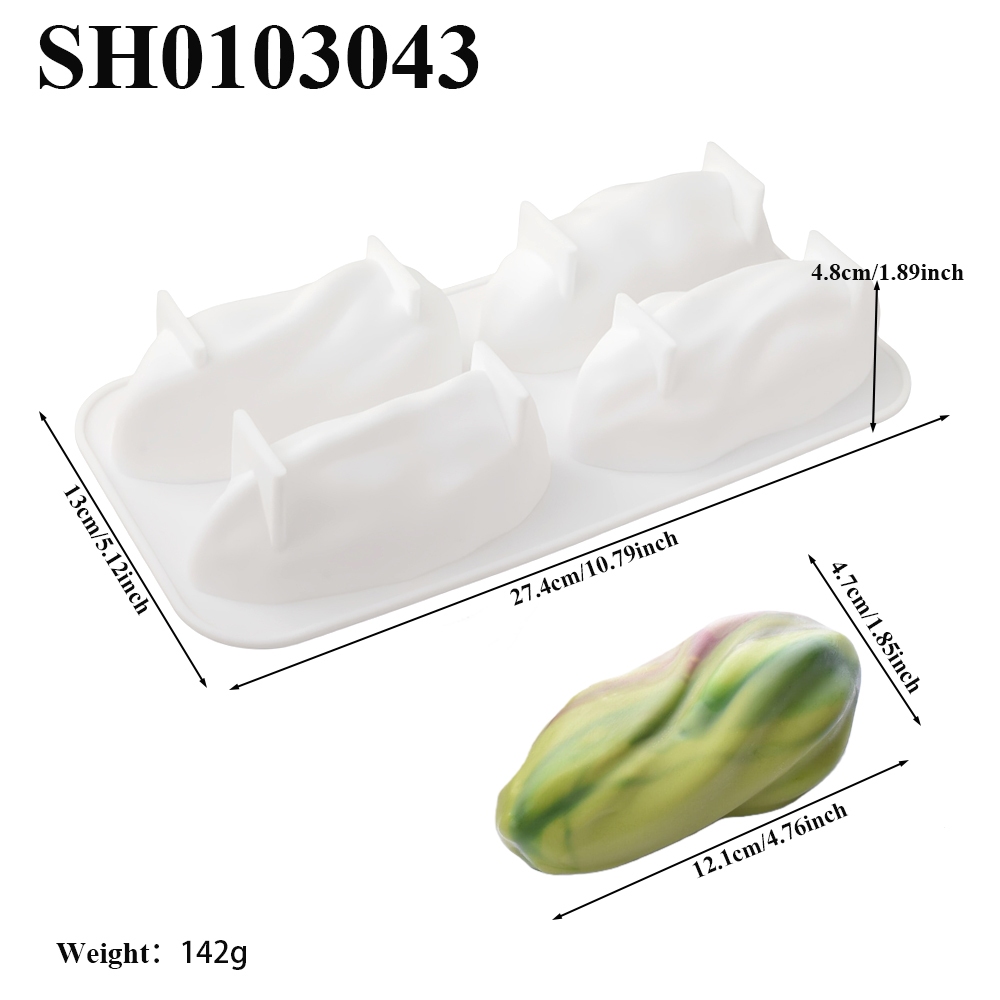 4 or 9-Cell Pistachio Design S - огляд і ціна Soap Making Kits