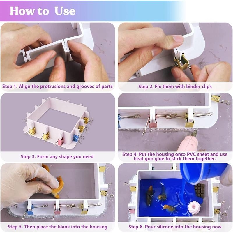 91AC Plastic Housing Frame for - огляд і ціна Soap Making Kit For Kids