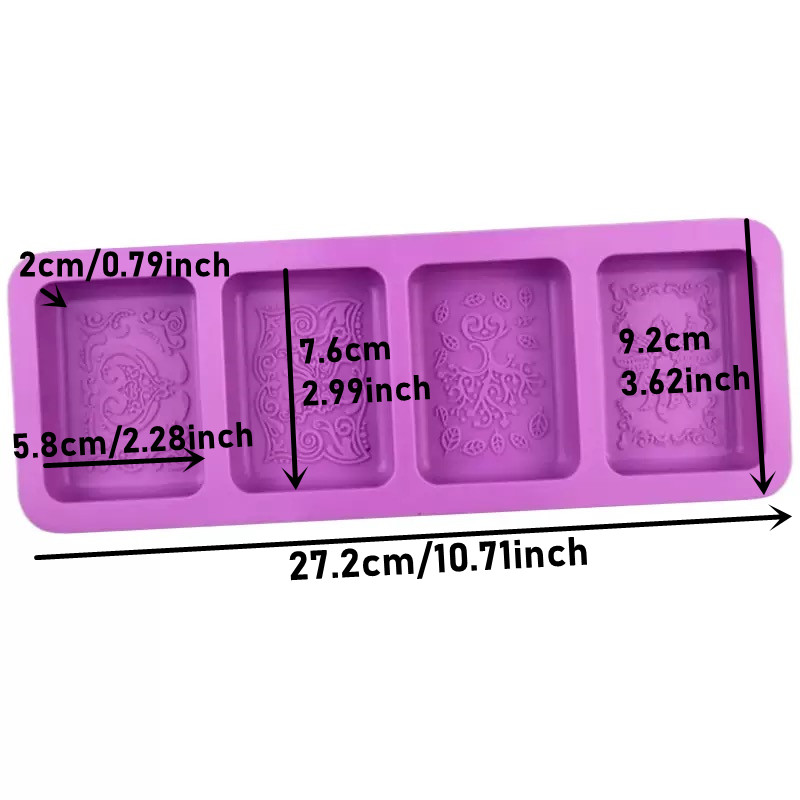 Silicone Soap Molds Rectangle  - огляд і ціна Soap Making Kit For Kids