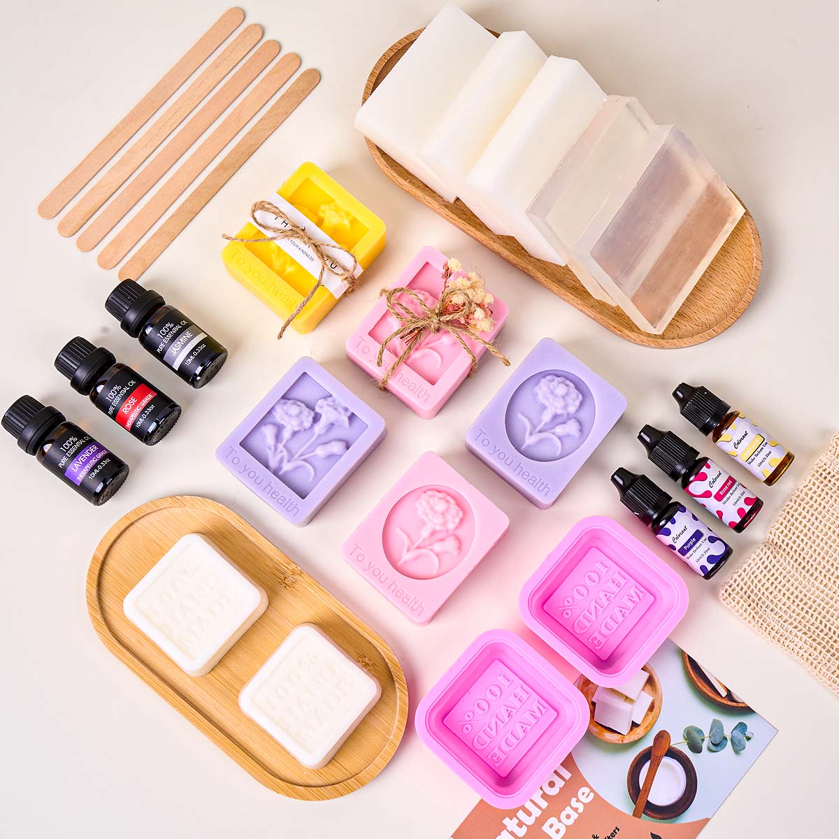 Soap Making Kit with Silicone  - огляд і ціна Soap Making Starter Kit